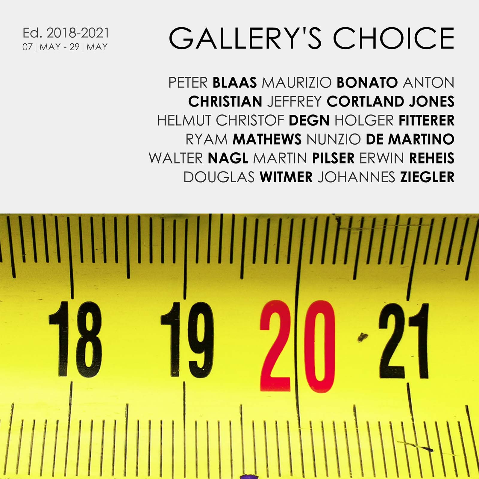 GALLERY'S CHOICE galerie mathias mayr