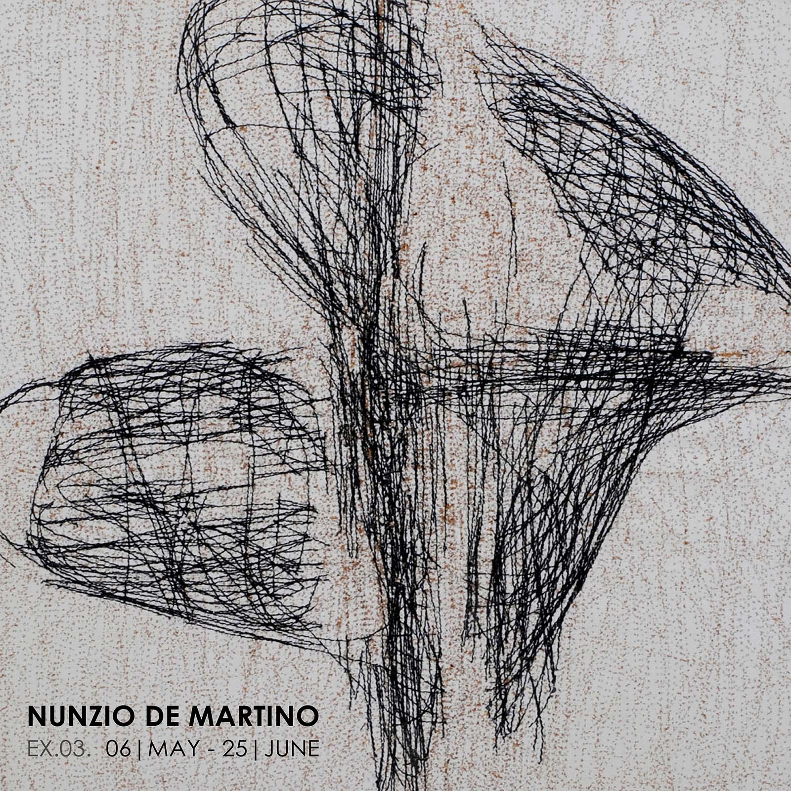 NUNZIO DE MARTINO un.stitched galerie mathias mayr