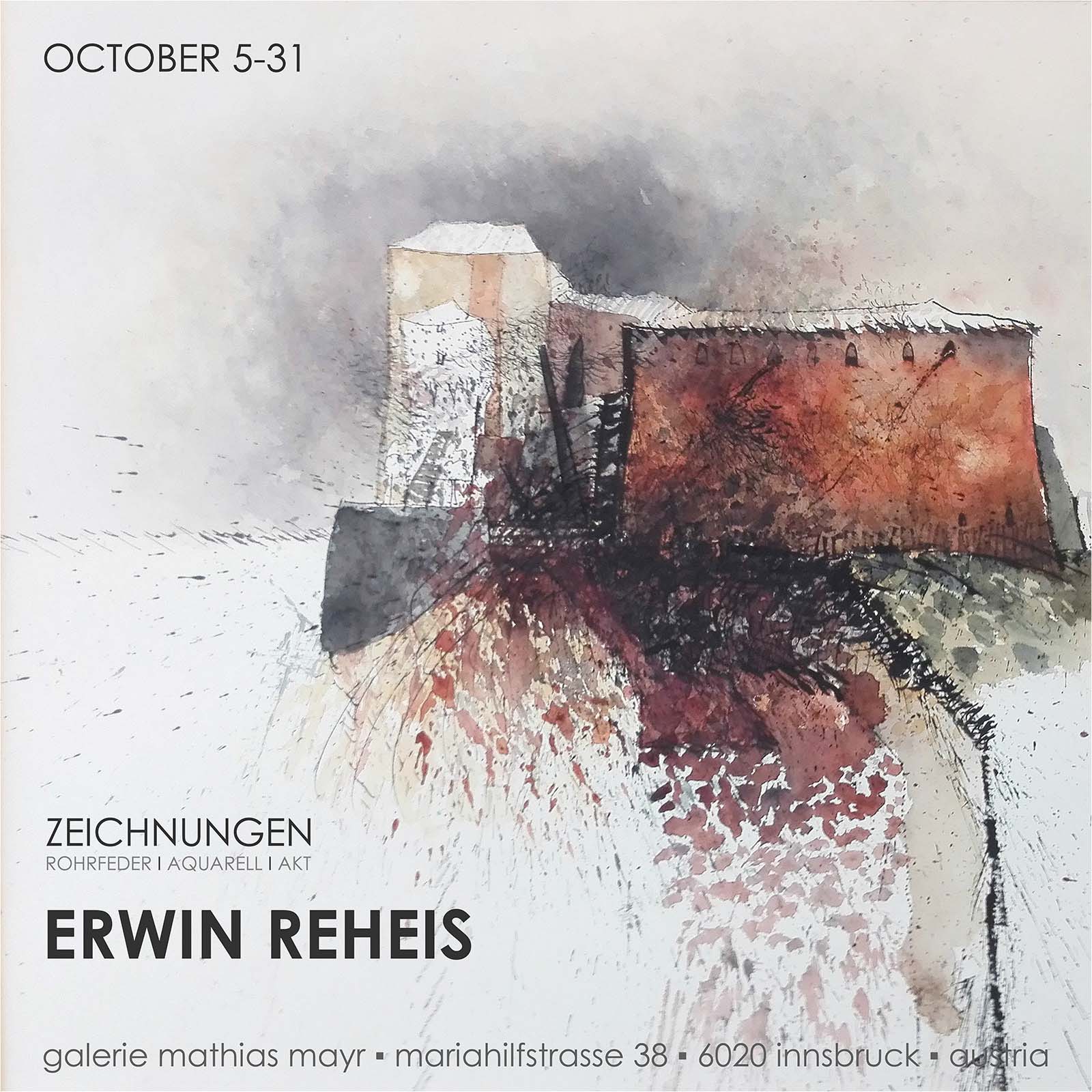 ERWIN REHEIS | zeichnungen galerie mathias mayr