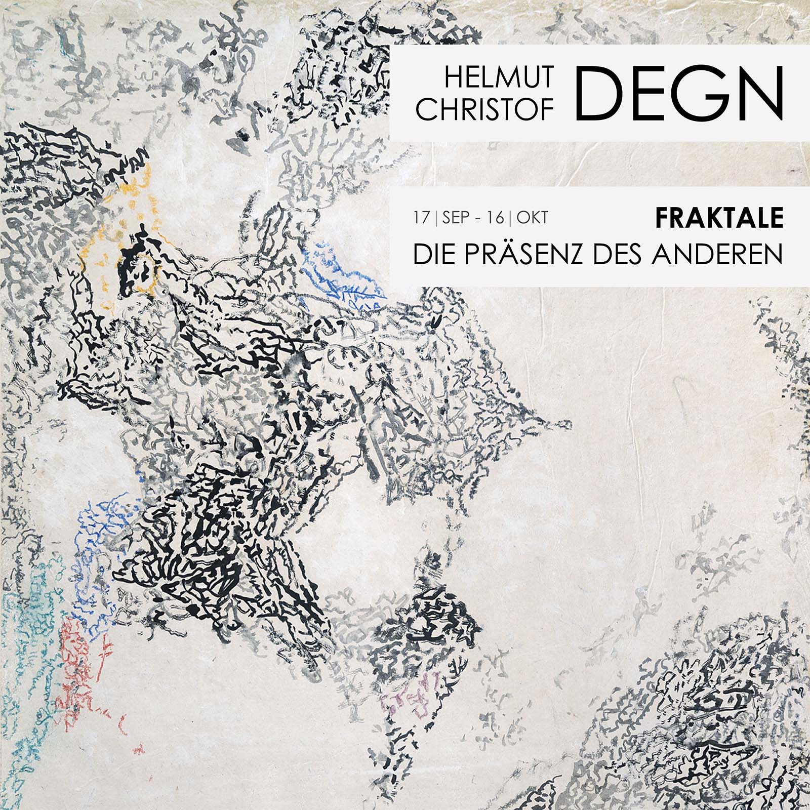 Helmut Christof Degn Fraktale galerie mathias mayr