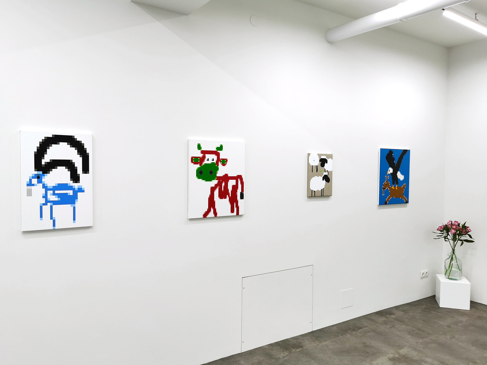 Jiri Mayer Pixelart galerie mathias mayr