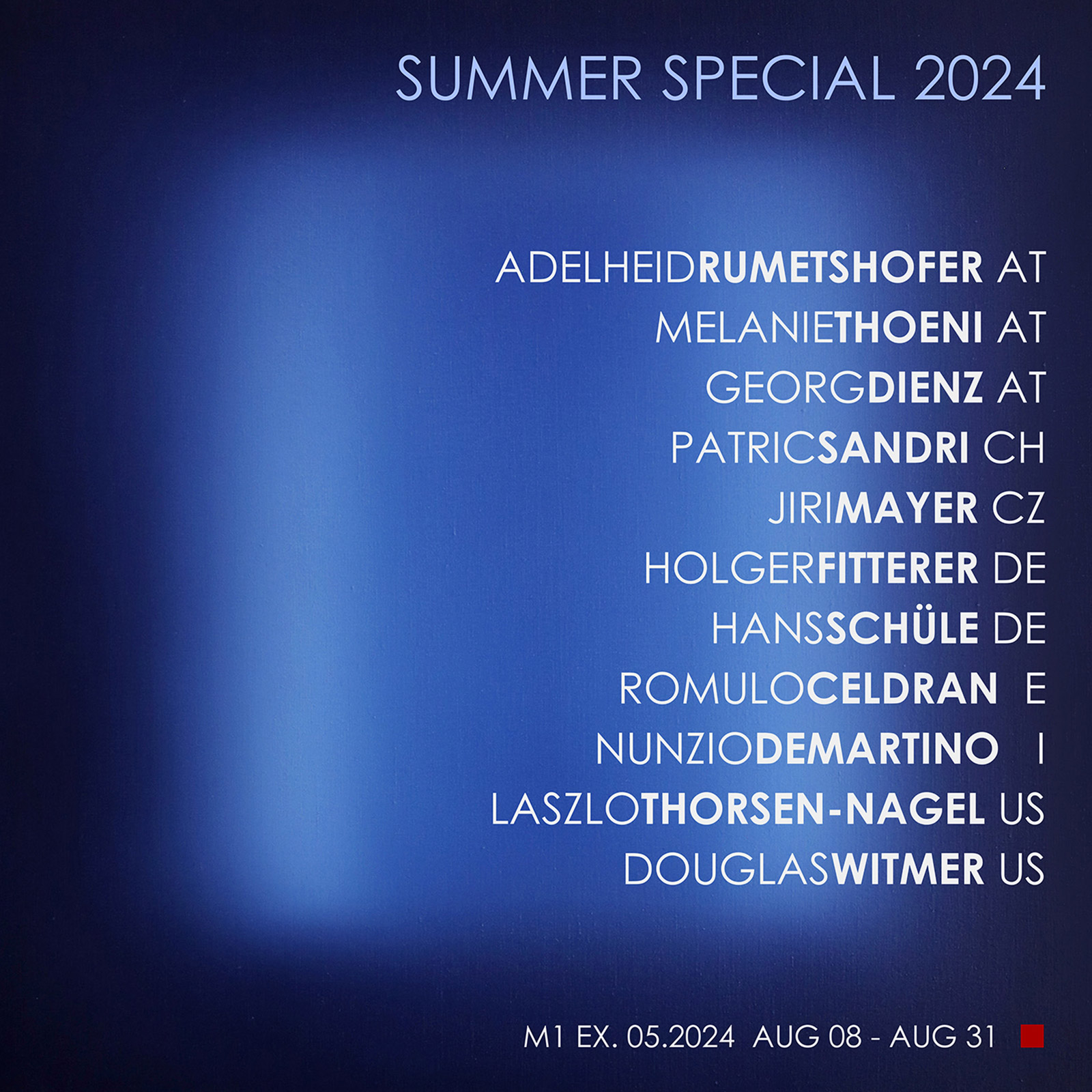 summer special 2024 groupshow galerie mathias mayr